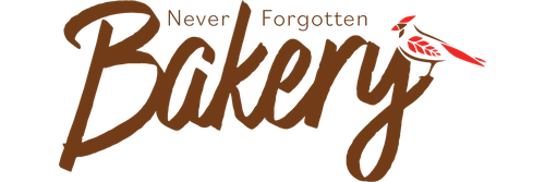 Never Forgotten Bakery logo