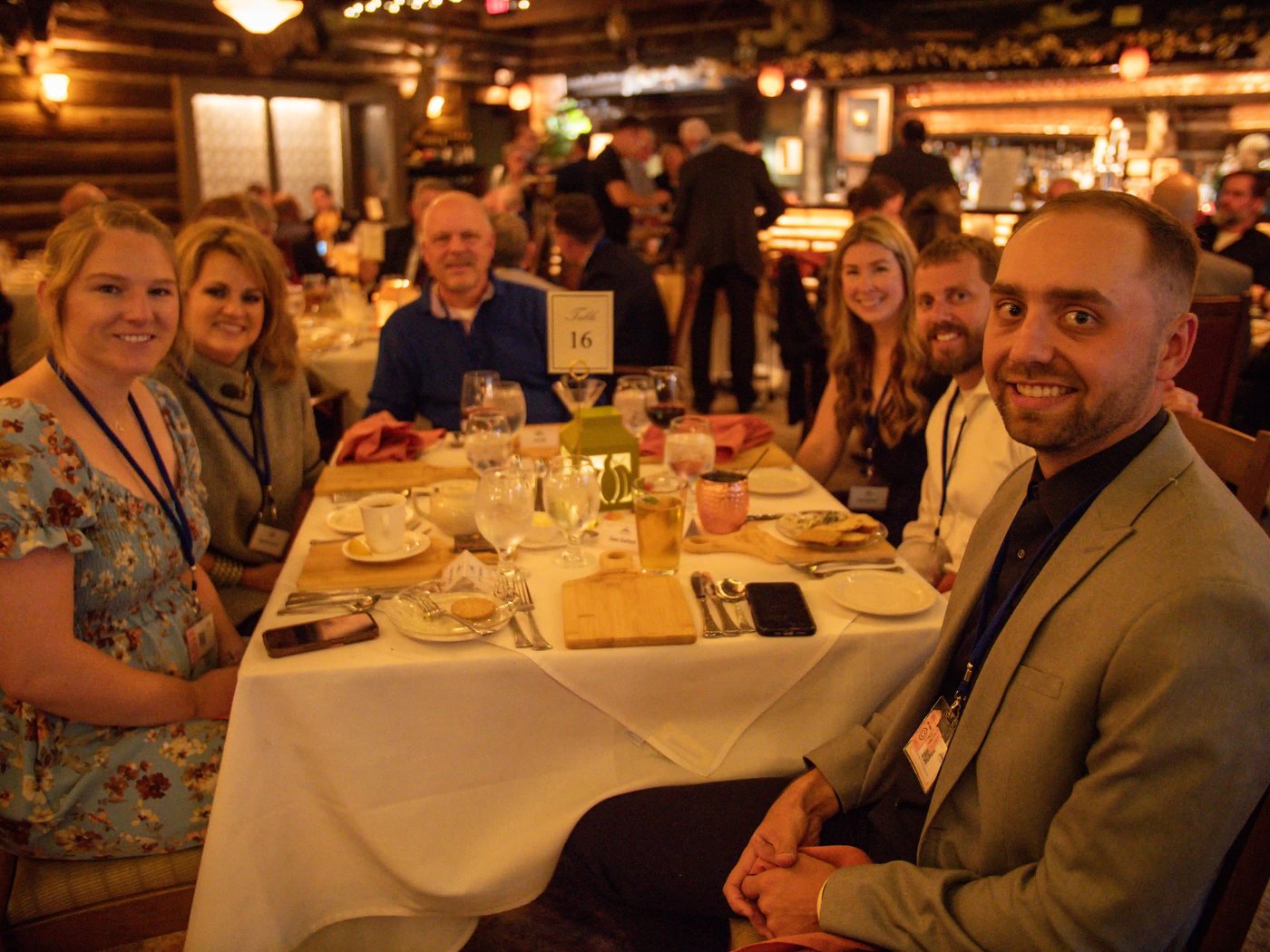 A table of friends — Grateful Plateful Dinner